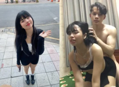 cô bạn chubby dễ thương cùng nhau tận hưởng niềm vui