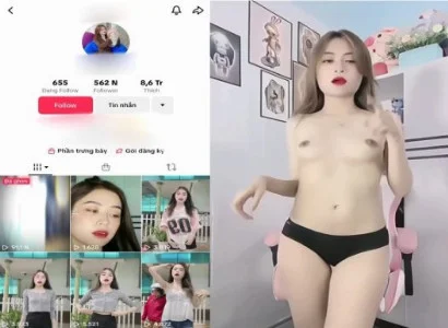 Chuyện với em Tiktoker da trắng ngon cực phẩm